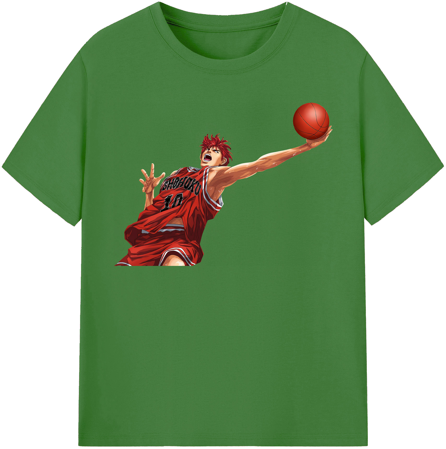 （画像用） SLAM DUNK／スラムダンク レディースカジュアルプリントTシャツ（綿100％）